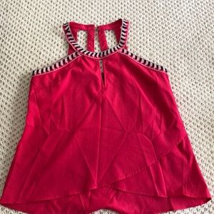 Bright pink Jessica Simpson blouse